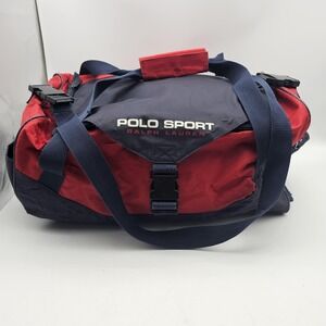 USA Track & Field Bag Duffel One Size Red Navy Running Polo Sport Ralph Lauren